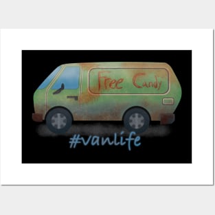 #vanlife Posters and Art